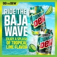 thumbnail image 3 of Mountain Dew Zero Sugar Baja Blast Tropical Lime Soda Pop, 12 fl oz, 12 Pack Cans,(packaging May Vary)., 3 of 5