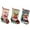 3 Pack-C, variant on URMAGIC Christmas Stockings, 3 or 4 Pack 12" Personalized Large Christmas Stockings Santa, Snowman, Reindeer, Xmas Bear 3D Plush with Faux Fur Cuff Party and Christmas Decorations