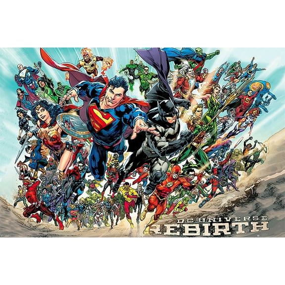 Justice League Of America - JLA - Poster / Print (DC Universe Rebirth)