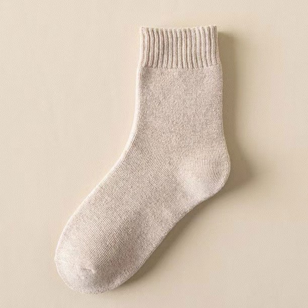 Calcetines de invierno para mujer, calcetines acolchados de terciopelo, cálidos, de toalla, calcetines de rizo, calcetines de otoño e invierno, calcetines de confinamiento para dormir