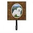 thumbnail image 2 of Carolines Treasures SS8025SH4 Bichon Frise Leash Holder or Key Hook, Small, Multicolor, 2 of 2