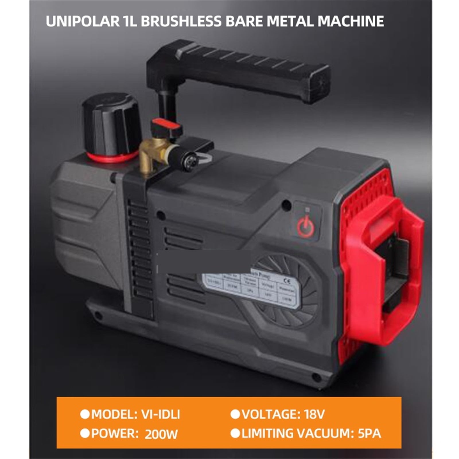 Portable Lithium Battery Vacuum Pump For Outdoor Experiment, Filtration, Bonding, Automotive, Air Conditioning ,Heavy Duty Build