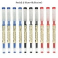 thumbnail image 2 of TFixolGel Pen 0.35mm Pen Lead Black/Blue/Red Ink Writing Pens Gel Ink Pens Comfort Grip for Office Business School Student Signature Exam Stationery Supplies, 2 of 7
