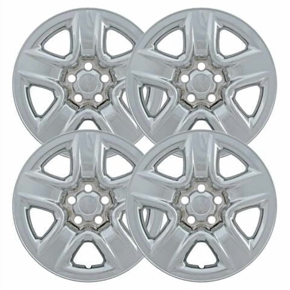 Set of 4 17 inch Chrome Wheel Skins Covers compatible with 06-12 Toyota RAV4 Impostors for 69506 Wheel Series