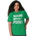 thumbnail image 4 of Making My Point Bow Hunting Season Plus Size Crewneck Graphic Tee Shirt Brisco Brands 5X, 4 of 5