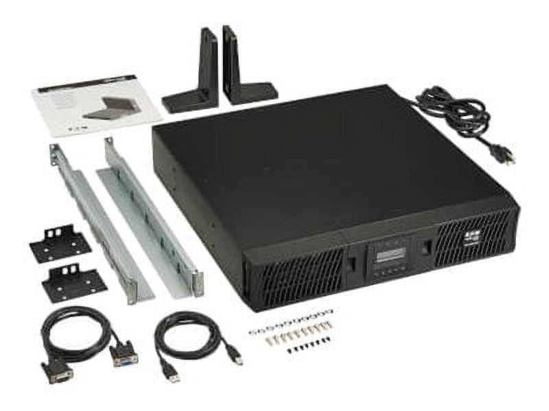 Tripp Lite UPS Smart Online 750VA 675W Rackmount 100V-120V LCD USB DB9 2URM RT (SU750RTXLCD2U)