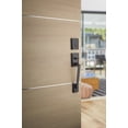 thumbnail image 5 of Kwikset 818CMHLIP-26S Single Cylinder Camino Exterior Handleset with SmartKey with RCAL Latch and RCS Strike Bright Chrome Finish, 5 of 7