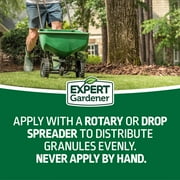 Expert Gardener Lawn Food Fertilizer Plus 2% Iron,14 lb. - Covers 5,000 Sq. ft