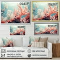 thumbnail image 4 of Designart "The Heavenly Color Palette Of The Coral Reef III" Coastal Coral Under Water Wall Art Prints, 4 of 7