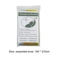 thumbnail image 4 of Mantas térmicas de supervivencia para primeros auxilios de emergencia al aire libre (130x210cm verde militar) Ehuebsd Para estrenar, 4 of 7