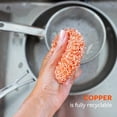 thumbnail image 4 of Full Circle Lucky Scrubber - Antimicrobial Copper Scrubbers - Set of 3, 4 of 8
