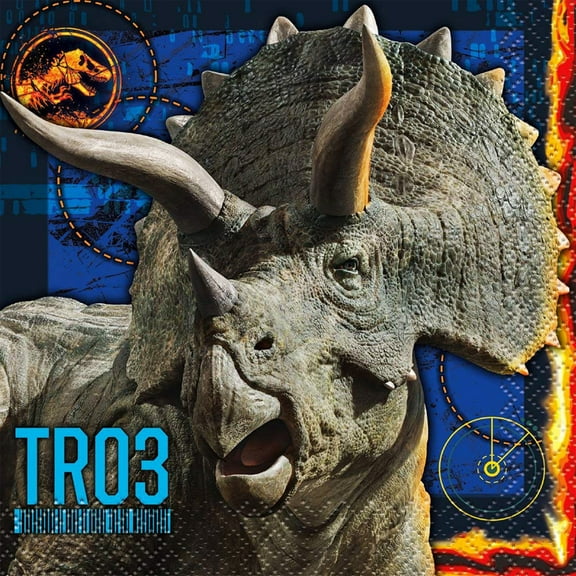 Jurassic World Beverage Paper Napkins 16 ct