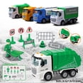 thumbnail image 3 of Camión de basura de juguete para niños de 4 a 6 años, modelo de camión rociador con Estilo 5, 3 of 9