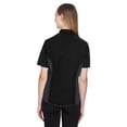 thumbnail image 4 of North End Ladies' Fuse Colorblock Twill Shirt 77042 Black/Carbon M, 4 of 4