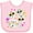 AD-Pink, variant on Inktastic Decorative Skull Party for Day of the Dead Boys or Girls Baby Bib