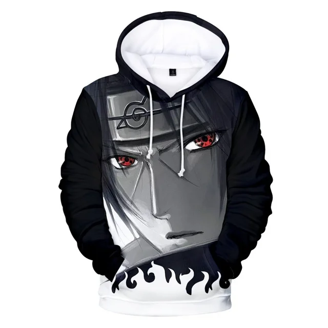 Sudadera con capucha y estampado 3D de Naruto 2024, nueva y moderna, con diseño periférico de anime, para hombres, mujeres y adultos