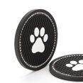 thumbnail image 3 of Bling posavasos para bebidas de coches Coaster 2pcs Del Interior Del Coche Taza De Agua Titular De La Botella Antideslizante Estera Del Cojín Silico Negro (diamante Blanco) Negro Magideal Bling posavasos para bebidas de coches, 3 of 5