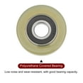 thumbnail image 4 of Uxcell PU Pulley Roller Bearing 17x60x18mm Polyurethane Coated Guide Wheel for Industrial, Green, 4 of 5