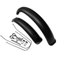 thumbnail image 1 of Almencla Fat Tire Bike Fender Direct Replaces Easy to Install Supplies Bike Mud Guard Front Rear Set, 1 of 8