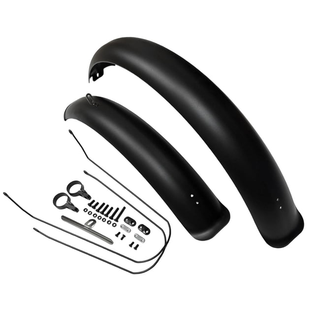 Almencla Fat Tire Bike Fender Direct Replaces Easy to Install Supplies Bike Mud Guard Front Rear Set