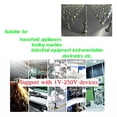 thumbnail image 3 of Interruptor de encendido/apagado VONVOFF SPST 3-240 V 3A/6A con cables, 10 unidades, 3 of 6