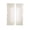 Beige, variant on Hyknon Ruffle Trim Sheer Curtains, 2 Panel Light Filtering Blackout Curtains with Rod Pocket, Modern Boho Semi Sheer Window Curtains for Bedroom Living Room, Romantic Curtains 39×96 Inch, Beige