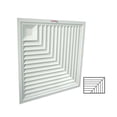thumbnail image 2 of Difusores para Naves Industriales DiamanFlat 2 WayCorner 21x6" Aluminio blanco 788m3/hr 2 vías esquina marco plano., 2 of 2