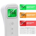 thumbnail image 2 of Termómetro frontal infrarrojo, termómetro digital sin contacto con pantalla LCD, termómetro médico para fiebre para bebés, niños y adultos, 2 of 8