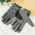 thumbnail image 4 of Outdoor Ice Silk Driving Cycling Nonslip Summer Gloves Thin Mittens Fishing Gloves Sun Protection BLACK, 4 of 8