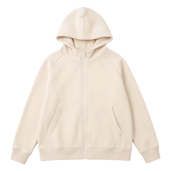 Likimi Toddler Girls Hoodies With Pocket Zipper Solid Color Hooded Sweatshirt For Girls Long Sleeve Loose Fit Fashion Pullover Size 5-6 Years