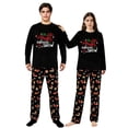 thumbnail image 2 of LuLiaMenton Couples Christmas Pajamas Dachshund Dog Through The Snow Pjs Set, Womens L, 2 of 5