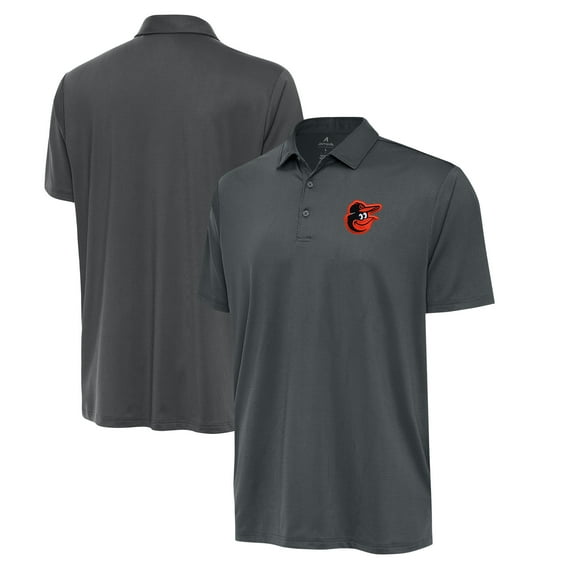 Men's Antigua  Pewter Baltimore Orioles Eclipse Polo