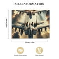 thumbnail image 3 of Nawypu F-18 Airplane Decor Aviation Canvas Wall Art Prints Hornet Strike Fighter Jet Poster Air Force Picture Plane Wall Decor Military Aircraft Framed Artwork Boys Room Bedroom Decoration, 3 of 6