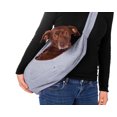 thumbnail image 5 of Dog and Cat Sling Carrier–Hands Free Reversible Pet Papoose Light Blue Bag - Soft Pouch and Tote Design – Suitable for Puppy, Small Dogs, and Cats for Outdoor Travel, 5 of 6