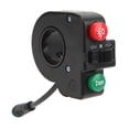 thumbnail image 4 of Interruptor de Señal de, Interruptor 3 en 1, Patrón de Luz Roja, Conector Impermeable de 5 Pines, Interruptor de Bocina de Scooter para Scooter Eléctrico de 10 Pulgadas, 4 of 7