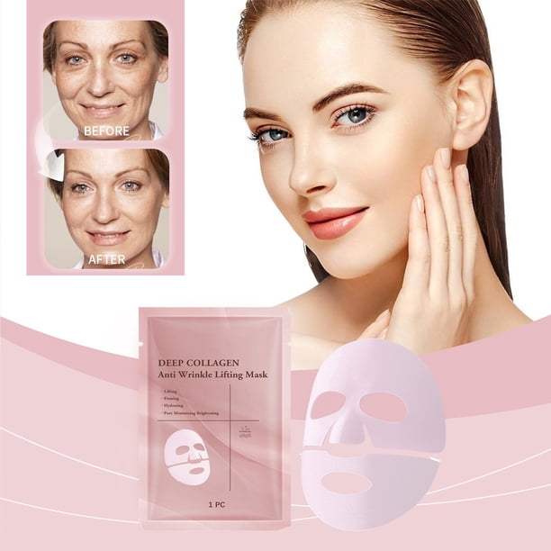 XWSHYW Máscaras La Mascarilla Facial Calmante con Ingredientes Nutre Profundamente, Mejora La Firmeza y La Elasticidad, Mejora La Textura y La Caja Facial, 5 Ml