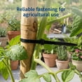 thumbnail image 2 of 1500-Count Black Cable Ties 8 Inch - Heavy-Duty Nylon Zip Ties for Indoor/Outdoor Use, Weather-Resistant Wire Organizer for Home, Garden & Holiday Decor, 2 of 8