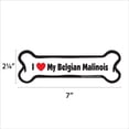 thumbnail image 2 of I Love My Belgian Malinois Bone Magnet, 2 of 3