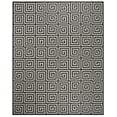 thumbnail image 2 of SAFAVIEH Beach House Edmon Geometric Indoor/Outdoor Area Rug Light Grey/Charcoal, 7'10" x 10', 2 of 7