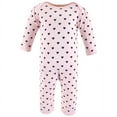 thumbnail image 5 of Hudson Baby Infant Girl Cotton Coveralls, Love At First Sight, 6-9 Months, 5 of 5