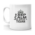 thumbnail image 2 of TIGUAN Keep Calm and Drive Coffee Tea Ceramic Mug Office Work Cup Gift 15oz, 2 of 3