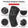 thumbnail image 4 of Forzero 1Pc Compression Knee Support Sleeve Protector Elastic Kneepad Brace Springs Gym Sports Basketball Volleyball Running, 4 of 6