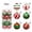 I, variant on Qwtwty 30 Pcs Shatterproof Christmas Ball Ornaments Set, Flocked Xmas Baubles Hanging Pendants Christmas Tree Decorations for Home Holiday Party Decor