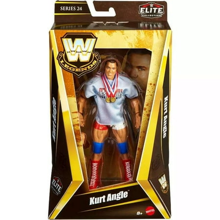 WWE Wrestling Legends Series 24 Kurt Angle Action Figure