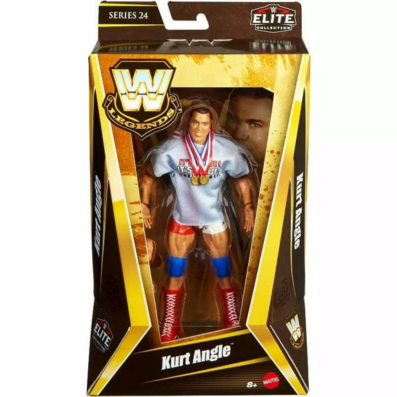 WWE Wrestling Legends Series 24 Kurt Angle Action Figure