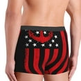 thumbnail image 3 of KLL Nautical American Flag Men's Cotton Boxer Briefs Underwear-Medium, 3 of 8