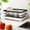 Black, variant on Dish Racking Rack for Kitchen Counter,Metal Space-Saving Design with Removable Tray & Cutlery Holder, Efficient Drainer for Daily Use, Durable and Stylish in Finish(White)