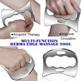 thumbnail image 4 of Espátula de masaje BYYDDIY 2 en 1 de acero inoxidable Gua Sha, 4 of 6