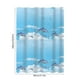 thumbnail image 3 of Cortina de ducha impermeable y antimoho, gruesa, para baño, sin perforaciones, para puerta, ventana, PEVA, impermeable, 3 of 6