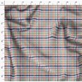 thumbnail image 4 of Soimoi Rayon Fabric Plaid Check Printed Fabric 1 Yard 42 Inch Wide, 4 of 5